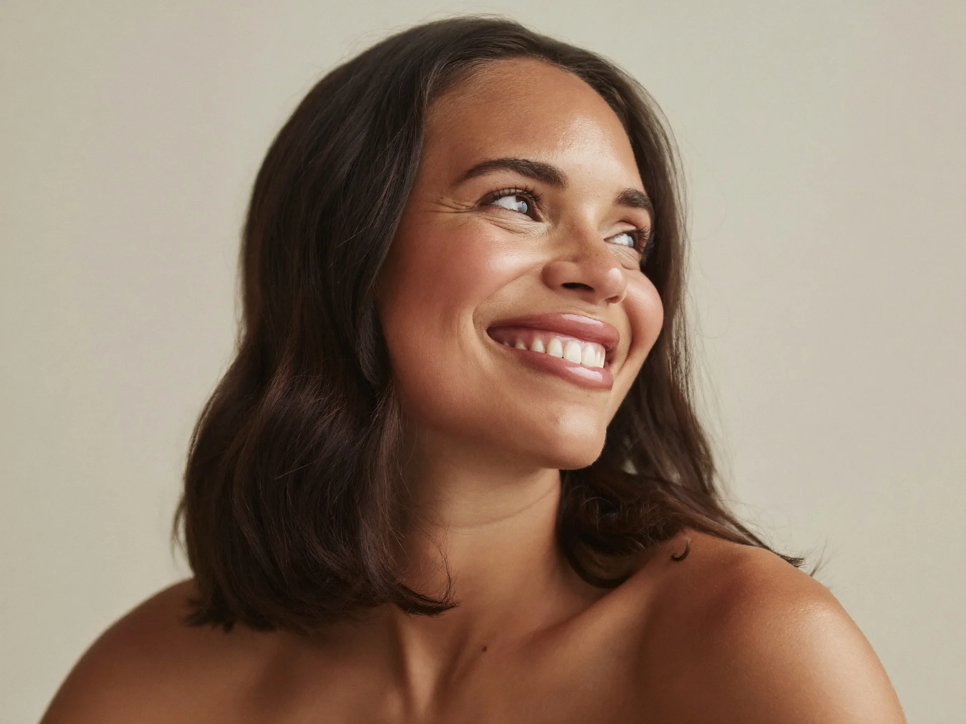 Mujer sonriendo